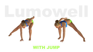 Side Lunges With Jump